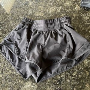 Black Hotty Totty Lululemon Shorts